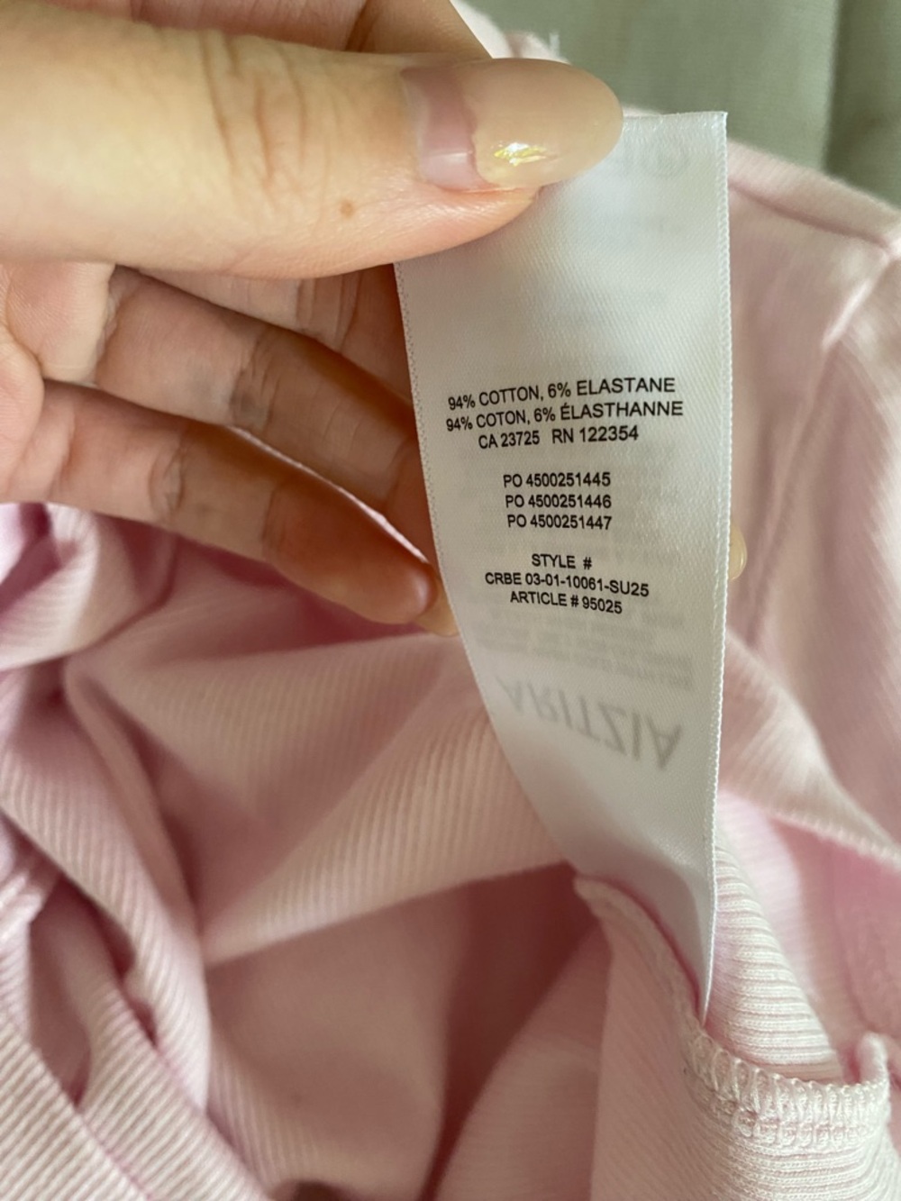 Aritzia homestretch T-shirt - Picture 5 of 6